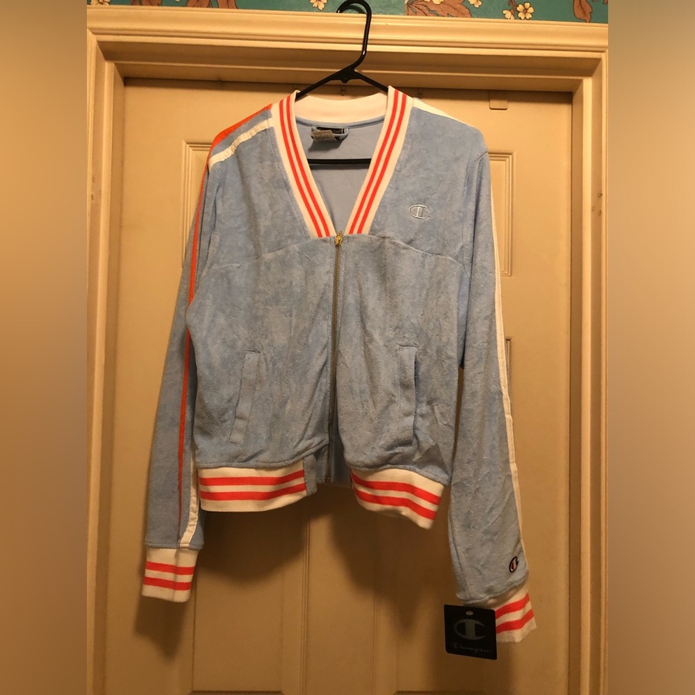 Champion 70’s Vintage Style Terry Cloth Jacket